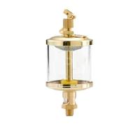 Graisseur goutte-à-goutte mâle en laiton de 1/4 po, lubrificateur de 2 po de diamètre extérieur for moteur Hit Miss, 1 pièce