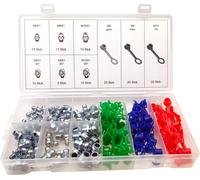 Graisseurs Graisseurs Capuchons de protection Jeu de capuchons M6 M8 M10 0° 90° 130 pcs.