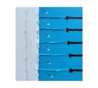 Graiting Affiche D'art Abstrait Imprimée, Texture Bleue, Peinture Sur Toile De Piscine, Décor Maison, Sans Cadre D'été, 1 Pièce(HW50441-15,50x70cm)