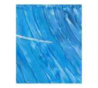 Graiting Affiche D'art Abstrait Imprimée, Texture Bleue, Peinture Sur Toile De Piscine, Décor Maison, Sans Cadre D'été, 1 Pièce(HW50441-02,20x30cm)
