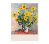 Graiting Affiche en Toile De Paysage Jardin, Peintures Musée, Portrait Imprimé, Tableau d'art Mural for Décoration Maison, 1 Pièce(01,40x50cm No Frame)