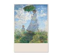 Graiting Affiche en Toile De Paysage Jardin, Peintures Musée, Portrait Imprimé, Tableau d'art Mural for Décoration Maison, 1 Pièce(04,40x50cm No Frame)