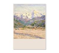 Graiting Affiche en Toile De Paysage Jardin, Peintures Musée, Portrait Imprimé, Tableau d'art Mural for Décoration Maison, 1 Pièce(07,21x30cm No Frame)