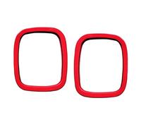 Gralara 1 Paire de Protège-Plateaux Souples en PU Anti-Rayures pour Rollers, Accessoires pour Hommes, Femmes et Enfants, Sports de Plein Air, Rouge