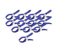 Gralara 12 Pièces Pinces de Piscine Clips de Maintien Ferme Agrafes pour Draps Épais Serre-Joints de Jardin en PP Pinces pour Nappe Adapté pour Protéger, 12 Pièces