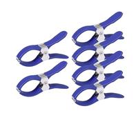 Gralara 12 Pièces Pinces de Piscine Clips de Maintien Ferme Agrafes pour Draps Épais Serre-Joints de Jardin en PP Pinces pour Nappe Adapté pour Protéger, 6 Pièces