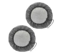 Gralara 2 Pièces Couvercle de Tonneau de Pluie Filet Filtrant Ajustable en Polyester pour Seau Extérieur Anti-débris Protection Foyer Adapté pour, Diamètre 95cm