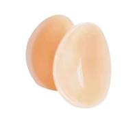 Gralara 2 Pièces Genouillères Silicone Coussin Genou Adhésif Protection Articulaire Matériau Souple Usage Discret Convient Aux Enfants Adultes Gymnase Sports, 14cmx12cmx2cm