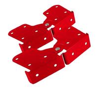 Gralara 2 Pièces Loft Ladder Hinge Attache Métal Kit Remplacement Accessoires pour Échelle Escamotable Barre de Liaison d'Étage Renfort d'Échelle Pliable, Charnière Plate