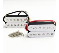 Gralara 2 Pièces Micro Humbucker à Double Bobinage dans la Cire Micro Double Bobinage Scellé Humbucker pour Luthiers, Remplacement