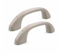 Gralara 2 Pièces Poignée Maintien Intérieure Toit Poignée Traction Toit pour Voiture , 2-Pack Beige