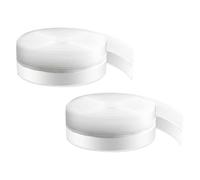 Gralara 2 Rouleaux Bande Étanchéité Porte Joint Isolation Thermique Adhésif Souple TPE pour Bloquer Air Froid Pluie Adapté pour Maison Lieu Professionnel Bout, Largeur de 45 Mm