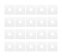 Gralara 20 Pièces Pochette Vinyle Intérieure Album Protection Papier Antistatique Housse Protection Stockage Facile Matériau Papier Adaptée aux Disques, 10po Square