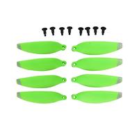Gralara 8 Pièces Hélices Drone Quadcopter Lames Propulseurs Silencieux Plastique Efficacité Optimisée Facile à Remplacer Convient pour Accessoires Vol