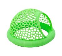 Gralara Aquarium Flottant pour Crevettes Betta, Grotte, Hamac, Alimentation, Maison de Reproduction, Mangeoire Flottante pour, Vert