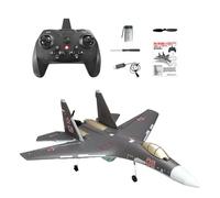 Gralara Avion Télécommandé Quadrirotor Pliable Drone RC Planeur 4CH Gyro 6 Caméra FPV Évitement Intelligent des Obstacles Stabilisation Automatique Moteu, 1 Batterie