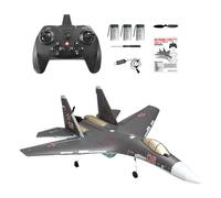 Gralara Avion Télécommandé Quadrirotor Pliable Drone RC Planeur 4CH Gyro 6 Caméra FPV Évitement Intelligent des Obstacles Stabilisation Automatique Moteu, 3Batterie