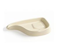 Gralara Bac à Shampoing Lit Réutilisable Lave-Tête Lit Imperméable Bassin pour Personnes Alitées, Beige, Bassin De Lavage De Cheveux Amélioré Renforcé
