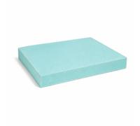 Gralara Balance Training Pad Tapis d'Équilibre Coussin de Stabilité Planche de Proprioception Matelas de Rééducation en TPE Mousse Dense et Rebond Maîtrisé, Vert Mer, 40cm
