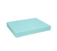 Gralara Balance Training Pad Tapis d'Équilibre Coussin de Stabilité Planche de Proprioception Matelas de Rééducation en TPE Mousse Dense et Rebond Maîtrisé, Vert Mer, 50cm