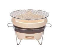 Gralara Barbecue D'extérieur en Argile Ancienne, Gril de Table pour Infuser Le Thé, L