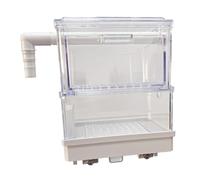 Gralara Boîte de Filtre d'aquarium, Accessoire pour Petits réservoirs de Poissons, Bricolage, débit d'eau, tiroir Silencieux, Plateau d'égouttage, Tuyau de, Couche Double