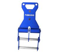 Gralara Boucle de Ceinture Universelle Outil Attache Instantanée Aluminium Clip Chaîne Conversion pour Poche à Outils Porte-outils Utilisation Électriciens Br, Bleu Fixe