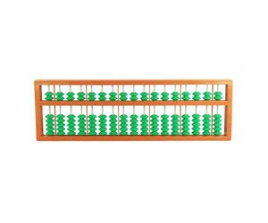 Gralara Boulier Démonstration Tiges Verticales Boulier à ux Rangées Comptage Matériel Scolaire pour Enfants, Boulier De Démonstration Deux En Haut, Cinq En Bas