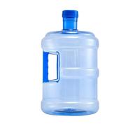 Gralara Bouteille d'eau Réutilisable Transparente avec Anse Solide Cruche Portable en Pet avec Bouchon Étanche Bidon Vide pour Distributeur d'eau Pota, 7.5l