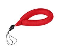 Gralara Bracelet Flottant Appareil Photo Sangle de Poignet Portable avec Flotteur Boucle Ajustable en Tissu Plongée Convient à La Natatio, Rouge