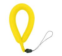 Gralara Bracelet Flottant Appareil Photo Sangle de Poignet Portable avec Flotteur Boucle Ajustable en Tissu Plongée Convient à La Natatio, Jaune