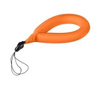 Gralara Bracelet Flottant Appareil Photo Sangle de Poignet Portable avec Flotteur Boucle Ajustable en Tissu Plongée Convient à La Natatio, Orange
