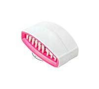 Gralara Brosse à Vaisselle Edge, Brosse à Couverts, Nettoyeur d'ustensiles antidérapant avec ventouses, Rouge