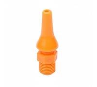 Gralara Buse Réglable Mécanisme de Diffusion Buse Plate Buse Ronde Joint Articulé Plastique Polypropylène pour Fluides Adaptée à l'Industrie Ateliers Machines-outils, 1/4 3MM, Rond