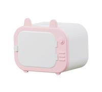 Gralara Cachette pour Hamster à Faire Soi-même : Nid Confortable, Mignon et Spacieux, Décoration, Accessoires de Cage, Petite Maison pour Chinchilla, Cochon D, Rose et Blanc