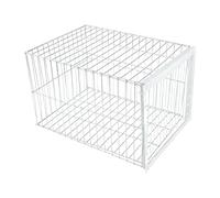 Gralara Cage Piege Pigeon Piège à Volaille Accessoire Fer Résistant Longue Durée Installation Rapide Adapté A L'Exploitation Agricole Entrepot, 1 Entrée