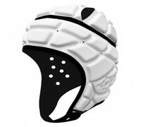 Gralara Casque de Protection pour Enfants Doté d'un Coussinet EVA et Structure Ajustable Utilisé dans Football Rugby Vélo Ski Sécurité Pendant l'Entraînement, Blanc, Enfant S 4-7 Ans
