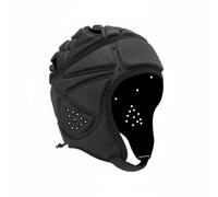 Gralara Casque de Protection pour Enfants Doté d'un Coussinet EVA et Structure Ajustable Utilisé dans Football Rugby Vélo Ski Sécurité Pendant l'Entraînement, Noir, Protection Tête Enfant