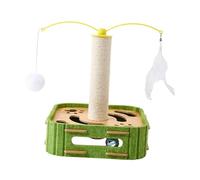 Gralara Cat Scratch Post Kitten Tree Stand Scratching Board for Activity Center, CarrÉ