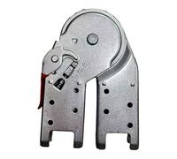 Gralara Charnière Escamotable Articulée pour Échelle Télescopique Aluminium Réglable Sécurité Réparation Adaptée à l'Entretien Domestique Usage, 12cmx19.5cm