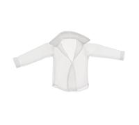 Gralara Chemise pour Figurine 1/6 Poupée Accessoires Ensemble Chemise Veste Matière Tissu Adaptée Exposition Poupée Fille Décoration Collection, Beige
