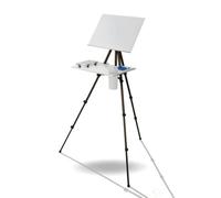Gralara Chevalet Pliable Réglable Chevalet avec Plateau Portable Support pour Artistes, Étudiants En Art