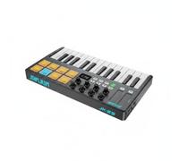 Gralara Clavier MIDI Bluetooth sans Fil Pad de Percussion RGB Compatible avec PC, et Android Clavier MIDI Portable pour DJ, Musiciens, Studio, Maison, Array, Noir