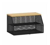 Gralara Cloche à Aliments Anti-Nuisibles Grande Capacité Garde-Manger de Table Multi-Niveaux Respirant pour Cuisine, Comptoir, White, 3 Layers