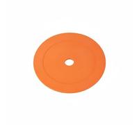 Gralara Cône d'Entraînement Disque Agilité Marqueur Sport Antidérapant Haute Visibilité Couleurs Vives TPE Élastomère pour Parcours Repères Mouvements Rapides, Rouge Orangé