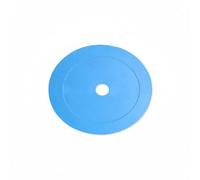 Gralara Cône d'Entraînement Disque Agilité Marqueur Sport Antidérapant Haute Visibilité Couleurs Vives TPE Élastomère pour Parcours Repères Mouvements Rapides, Bleu