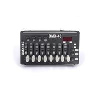 Gralara Console 512 48 Canaux Bureau Console 512 avec Faders En Métal Contrôleur pour Dj, Scène, Contrôleur DMX-48