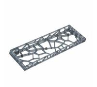 Gralara Coque de Clavier GH60 Transparente Finition Givrée Accessoire Informatique Léger pour Joueurs, Black
