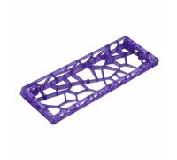 Gralara Coque de Clavier GH60 Transparente Finition Givrée Accessoire Informatique Léger pour Joueurs, Purple