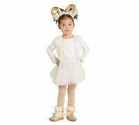 Gralara Costume D'agneau Doux et Confortable Combinaison de Mouton à Capuche Respirant Ensemble de Cosplay Mouton pour Halloween, Fête Costumée, Meeting Photo, Xl, Mouton